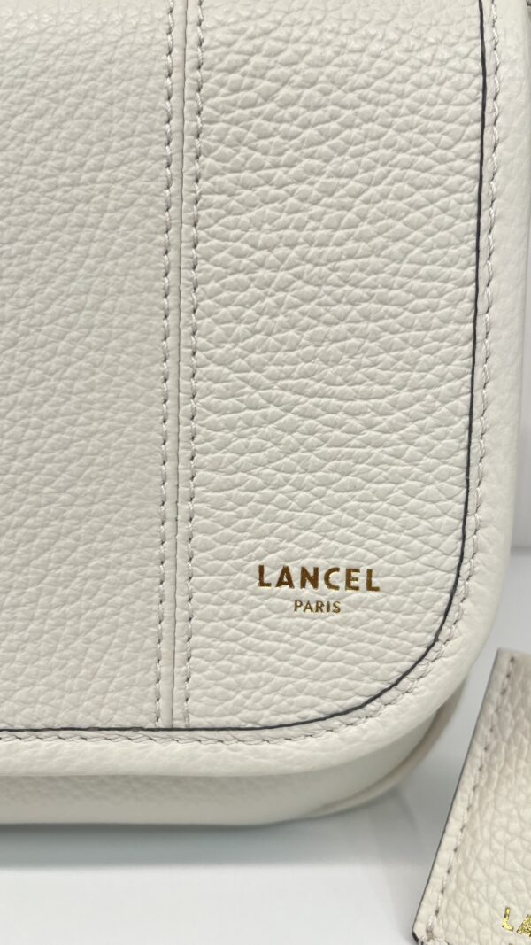 Sac à rabat besace Victoire M Lancel neige