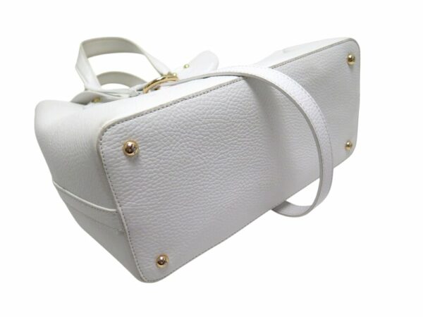 Sac à main cuir Neo Izy S Lancel blanc