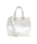 Sac à main cuir Neo Izy S Lancel blanc