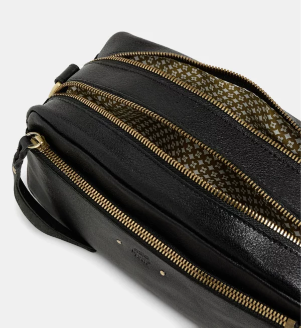 Sac à main Tata CC Mila Louise cuir noir