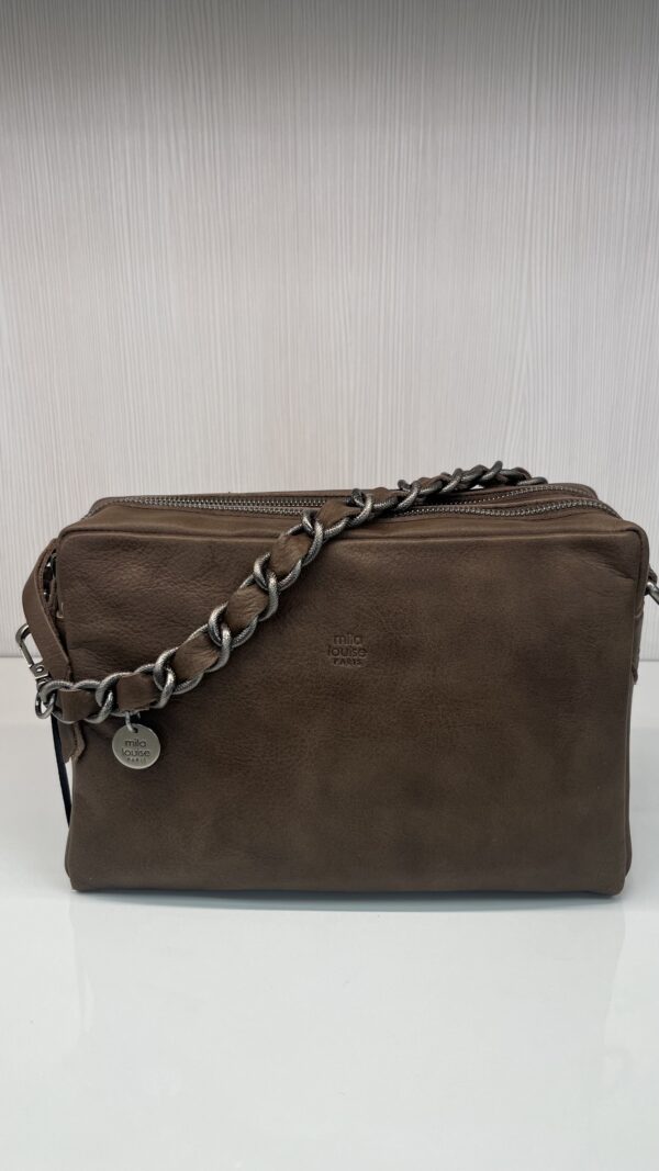 Sac besace Mama L-C Mila Louise fumé kaki