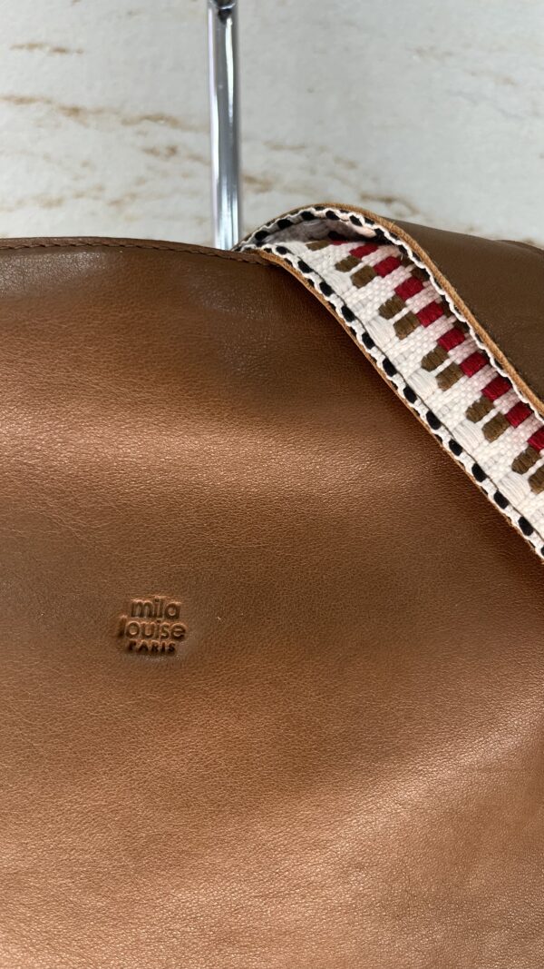 Sac bandoulière Noeli V Mila Louise ocre