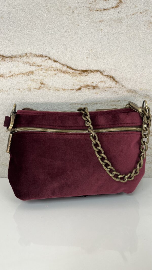 Sac pochette Maty sequin Mila Louise pourpre