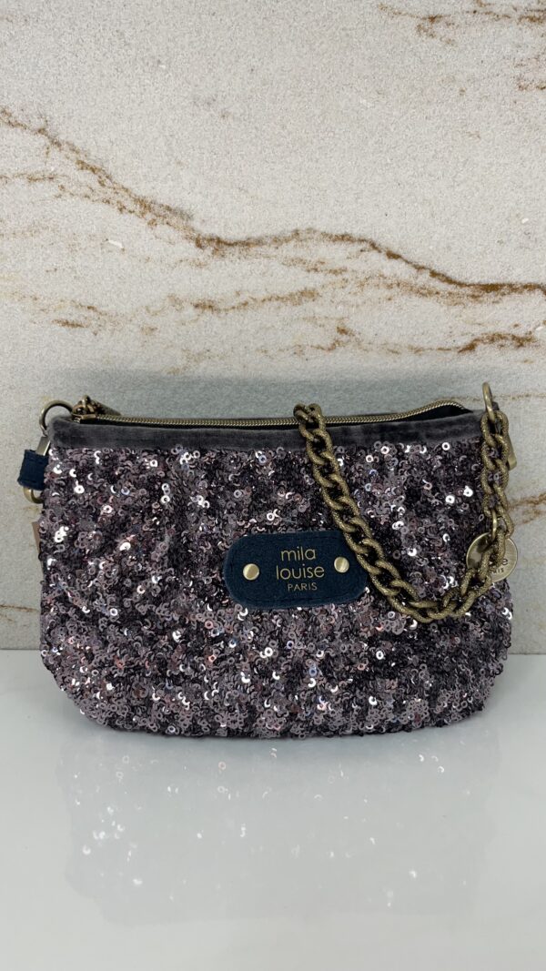 Sac pochette Maty sequin Mila Louise vertigo