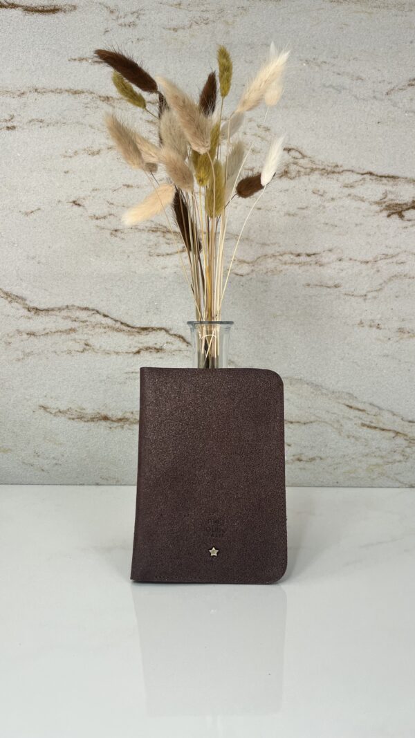 Porte-passeport cuir Mila Louise Ory auburn