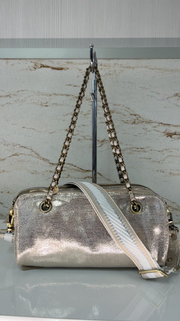 Sac à main avec bandoulière Nawell RX Mila Louise latte