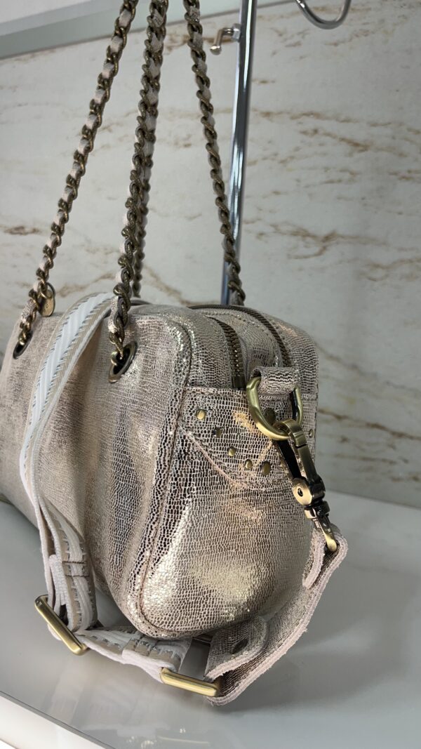 Sac à main avec bandoulière Nawell RX Mila Louise latte