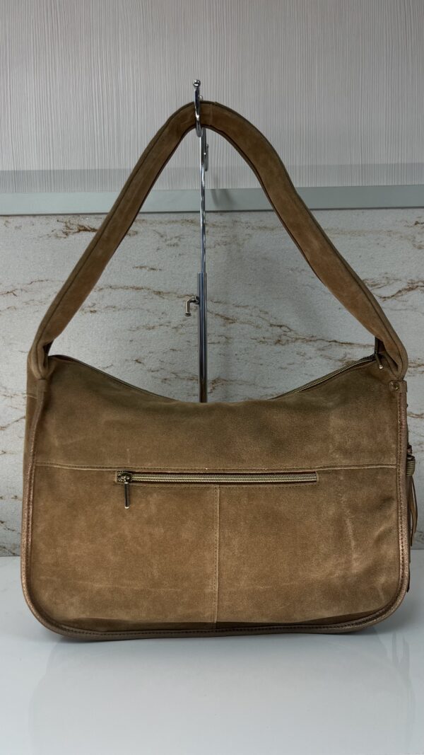 Sac besace porté épaule Melis V Mila Louise bronze