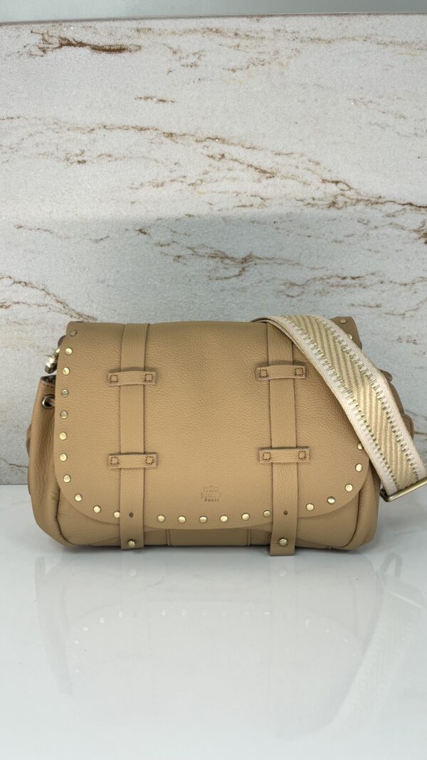 Sac besace bandoulière Tess C1 Mila Louise ambre