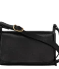 Sac bandoulière à rabat Le Foulonné Longchamp M noir