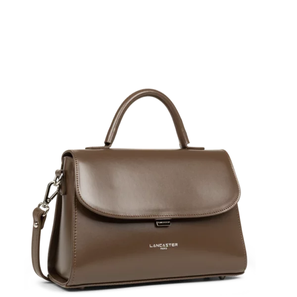 Sac à main cuir Suave Even Lancaster marron