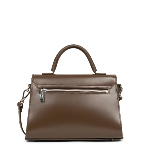 Sac à main cuir Suave Even Lancaster marron