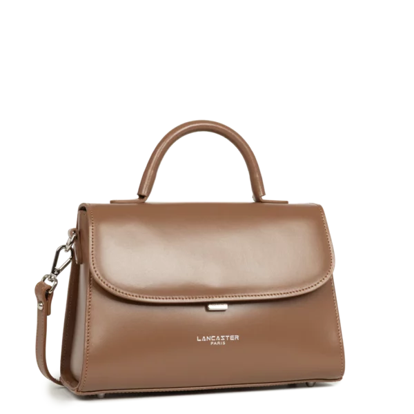 Sac à main cuir Suave Even Lancaster noisette