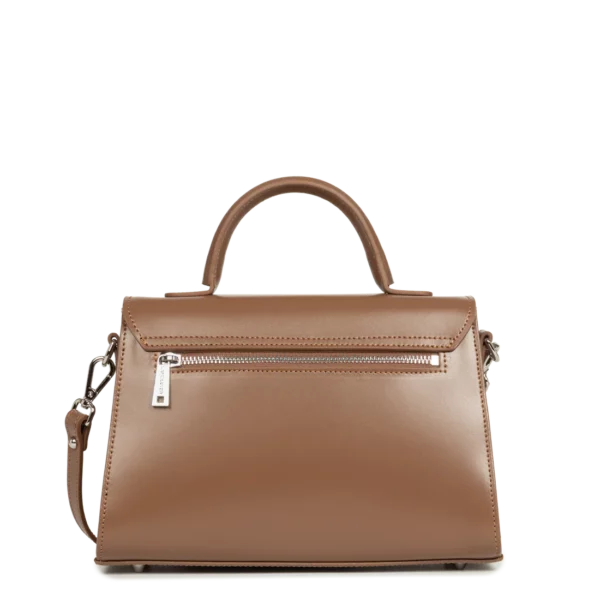 Sac à main cuir Suave Even Lancaster noisette