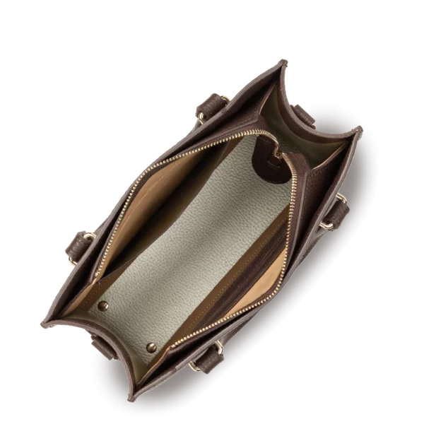 sac cabas marron lancaster