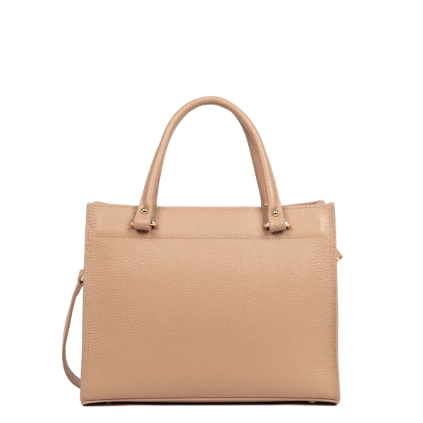 Sac à main Foulonne Double Lancaster naturel cuir