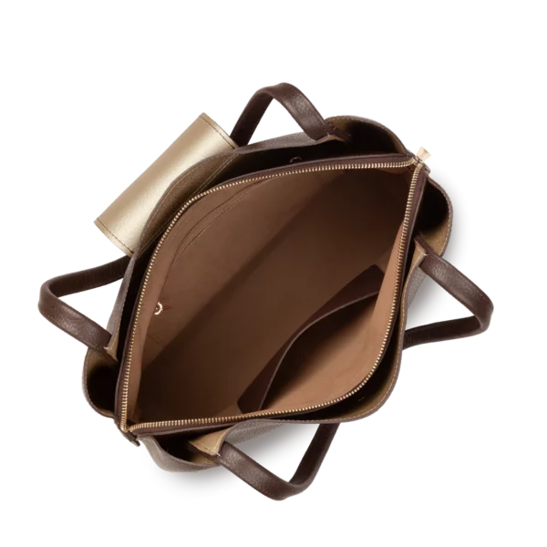 sac cabas lancaster marron