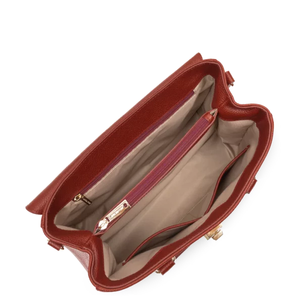 Sac à main Lancaster Milano Cosmos carmin