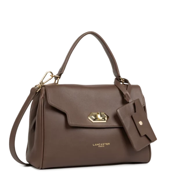 Sac à main femme Mademoiselle Grace Lancaster marron