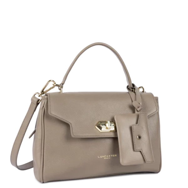 Sac à main femme Mademoiselle Grace Lancaster beige foncé