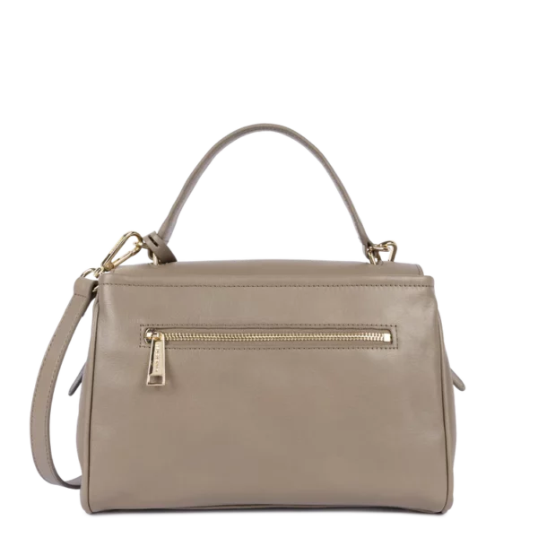 Sac à main femme Mademoiselle Grace Lancaster beige foncé