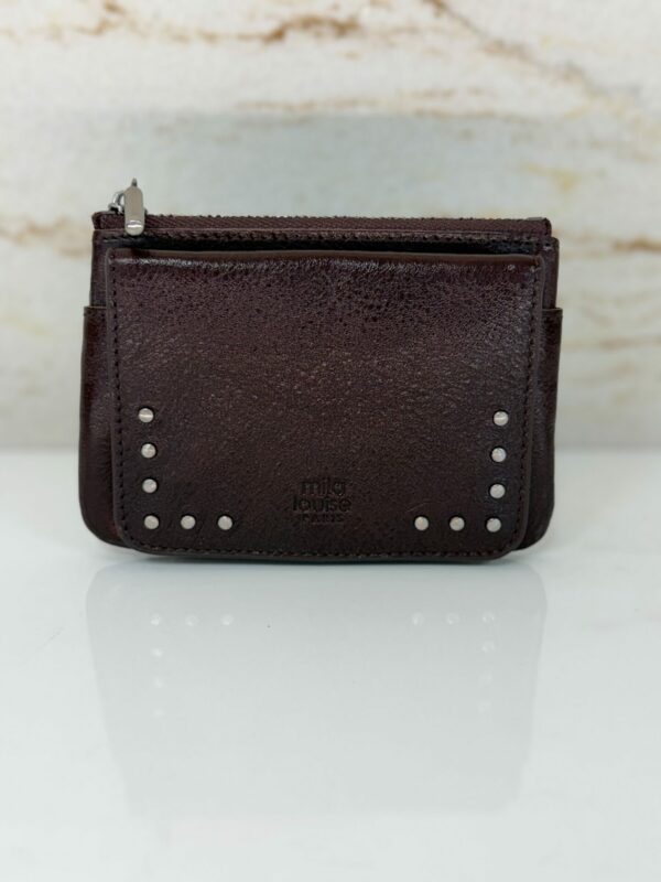 Portefeuille Odie CC Mila Louise cuir rouge/bordeaux