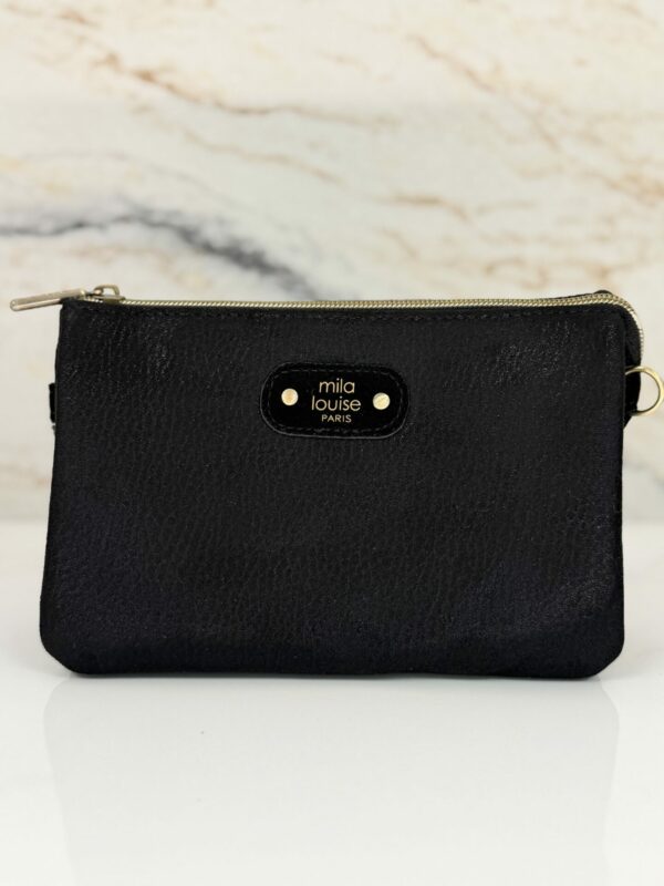 Sac bandoulière / pochette Mira GR Mila Louise noir
