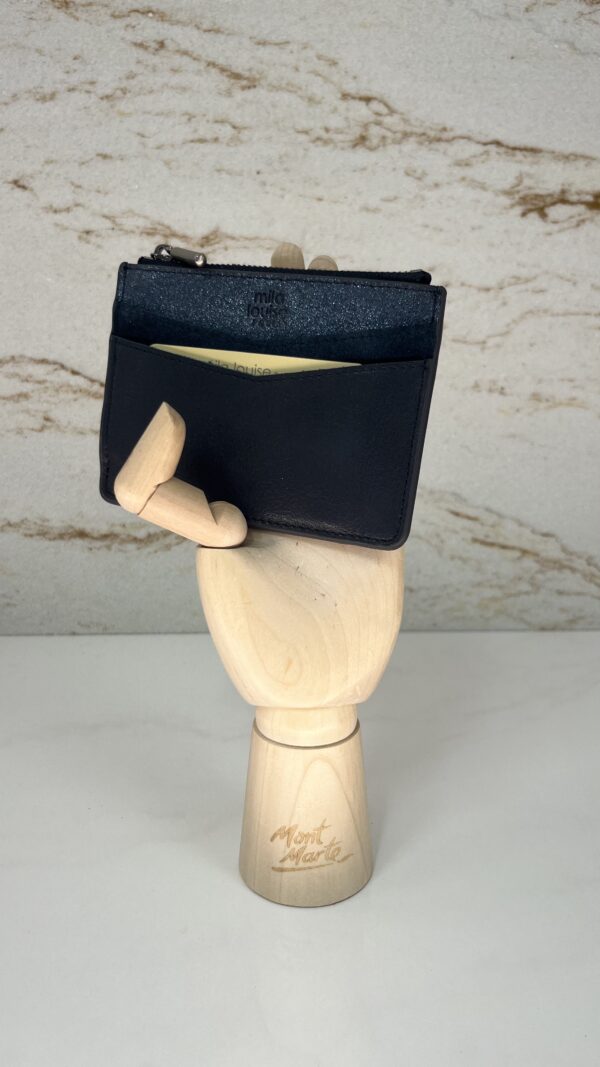 Porte-cartes / porte monnaie Rolae C cuir Mila Louise vertigo