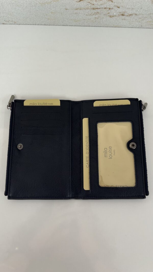 Portefeuille Sila V Mila Louise cuir vertigo