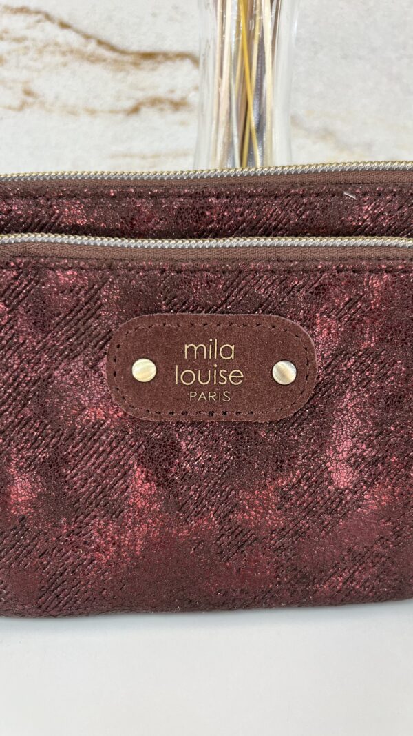 Pochette/porte monnaie PALOMA DN1 Mila Louise auburn