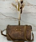 Sac bandoulière / pochette Mira IG Mila Louise ocre