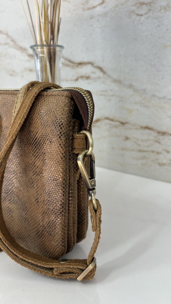 Sac bandoulière / pochette Mira IG Mila Louise ocre