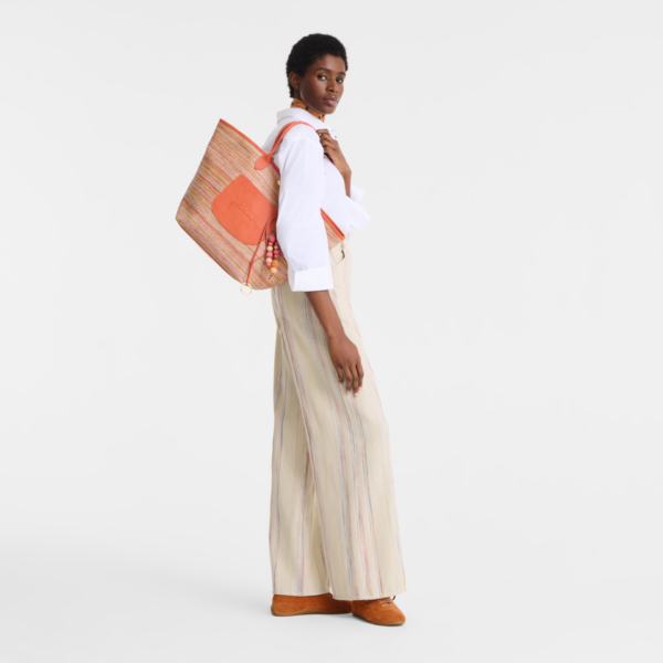 Grand sac cabas Le Panier Pliage L - Longchamp - rainbow