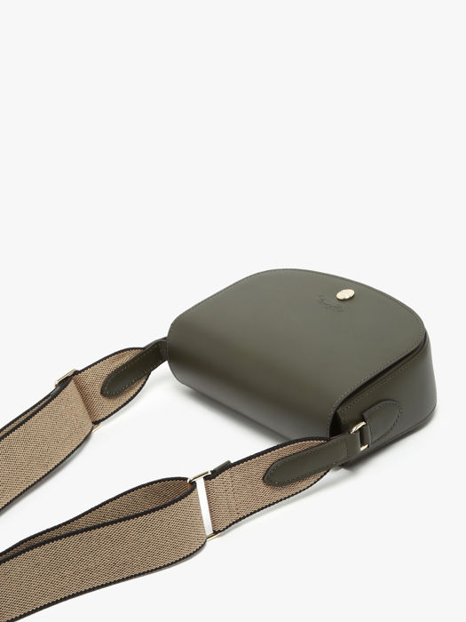 Sac bandoulière S Epure Timeless Longchamp kaki