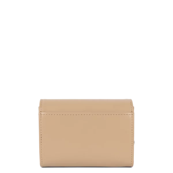 Portefeuille Paris PM cuir Lancaster beige foncé