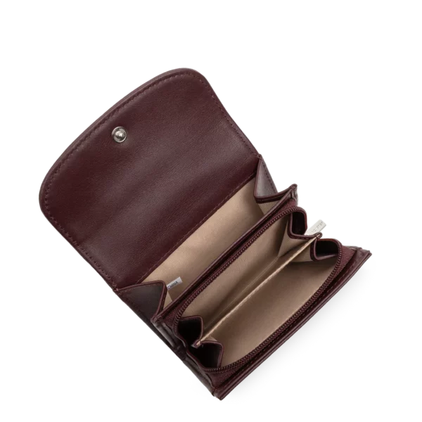 Portefeuille Paris PM cuir Lancaster bordeaux