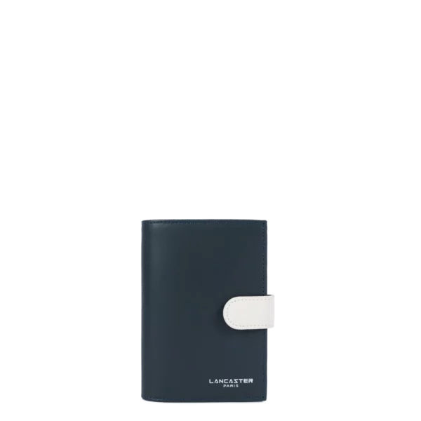 portefeuille lancaster bleu marine