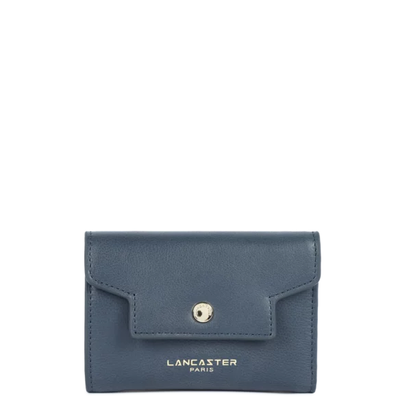Portefeuille Mademoiselle Grace Lancaster bleu mer