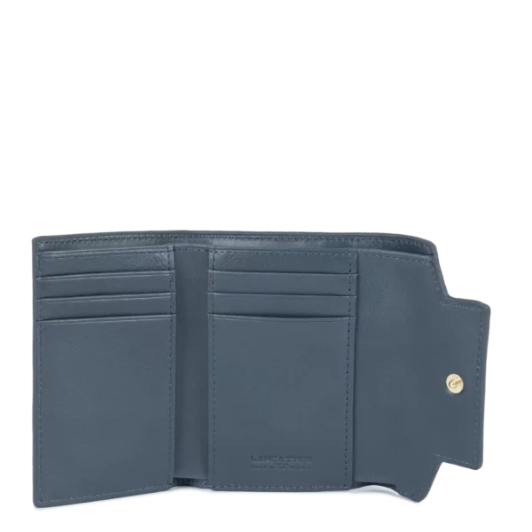 Portefeuille Mademoiselle Grace Lancaster bleu mer