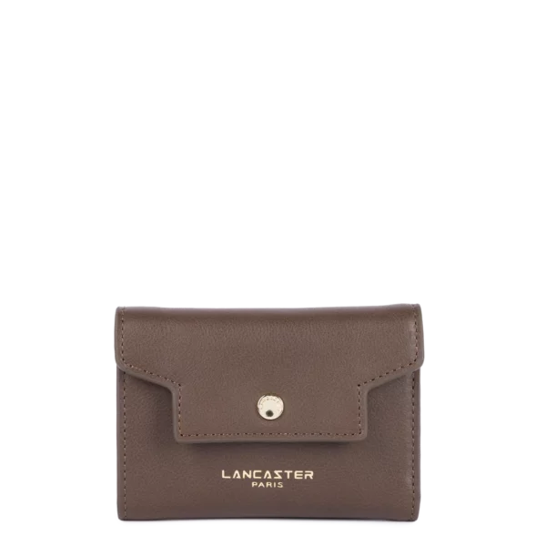 Portefeuille Mademoiselle Grace Lancaster marron
