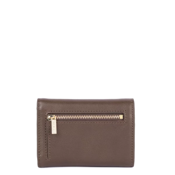 Portefeuille Mademoiselle Grace Lancaster marron