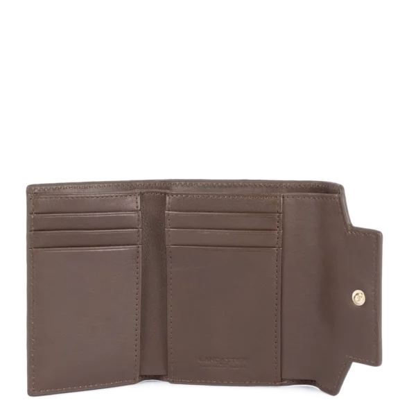 Portefeuille Mademoiselle Grace Lancaster marron