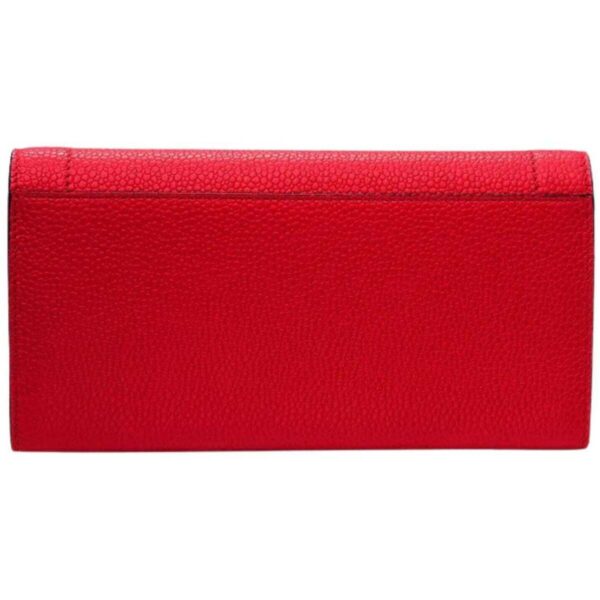 Portefeuille slim à rabat Ninon Lancel rouge