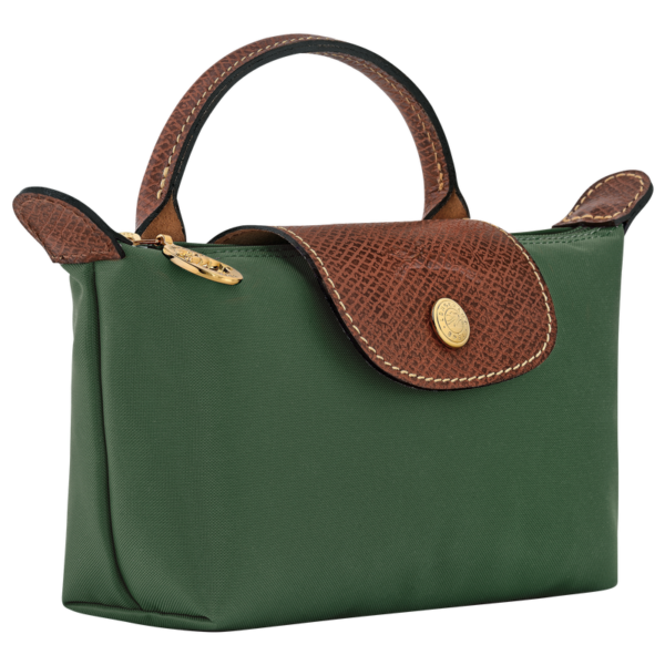 Trousse cosmétique avec poignée Le Pliage Original - vert anglais