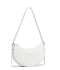 Sac demi lune cuir Suave Ace Lancaster - blanc cassé