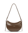 Sac demi lune cuir Suave Ace Lancaster - marron