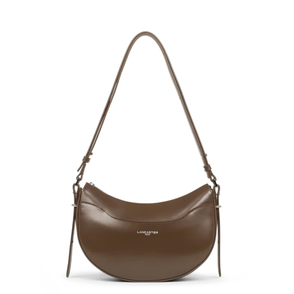 Sac demi lune cuir Suave Ace Lancaster - marron