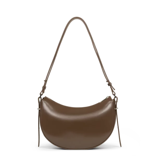 Sac demi lune cuir Suave Ace Lancaster - marron