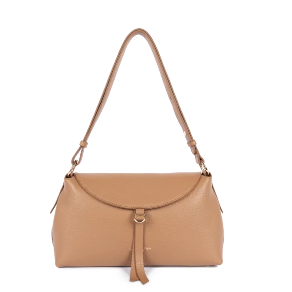 Sac à main trotteur Dune Gaia Beige Lancaster camel