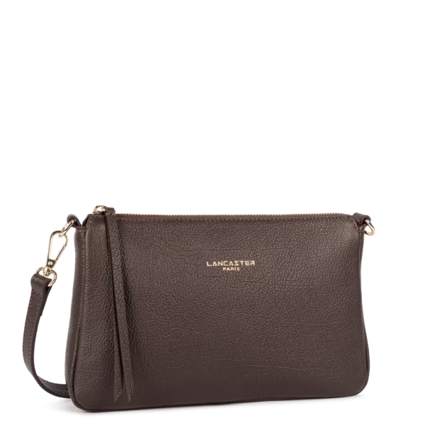 sac bandoulière lancaster marron